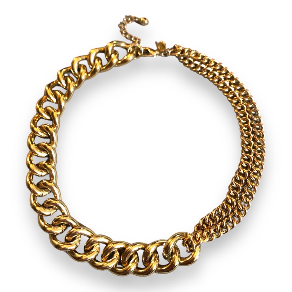 Gold plated Express chunky chain